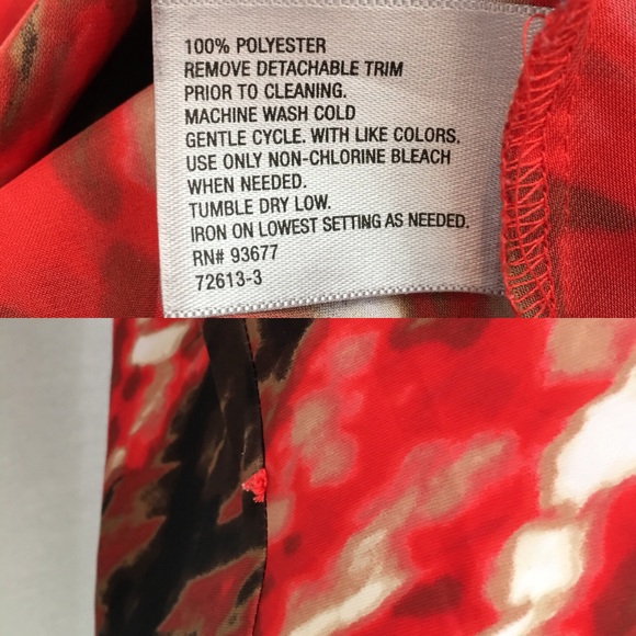 SOLD XL Worthington Sleeveless Ruffle Blouse Top - Picture 3 of 8